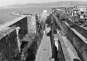 Tangier: View from Tangier towards the Straights