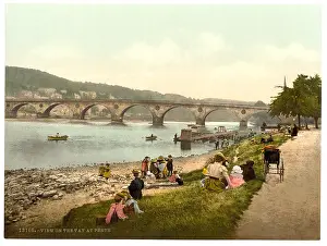 Perth: View on the Tay, Perth, Scotland