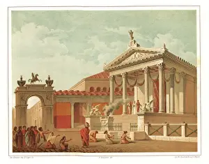 Foro: View of the Temple of Fortuna Augusta, Pompeii
