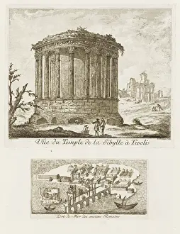 Montagu: View of the Temple of Vesta, Tivoli