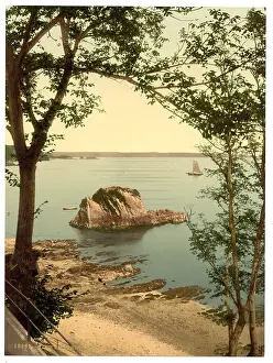 Tenby: View at Tenby, Wales