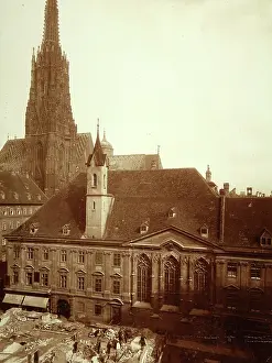 Jaffe: View to the Teutonic Order house in the Singerstrasse