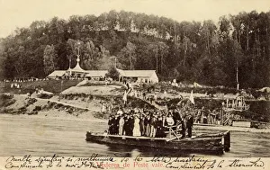 Neamt: View across the The Bistrita River