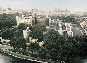 Cityscapes: The view of The Tower of London, from Tower Bridge