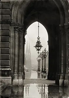 Votivkirche: View from the town hall to the Votive