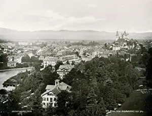 Thun: View of the town of Thun in Switzerland