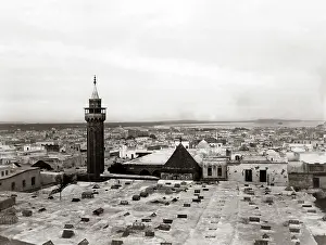 Tunis: View of Tunis, Tunisia, circa 1890