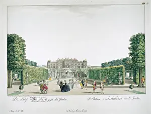 Artaria: View to the Upper Belvedere