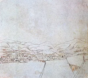 Danube: View of Urfahr Artist: Wolf Huber