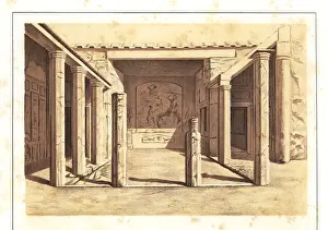 Restorations: View of the Venereum of the House of Sallust