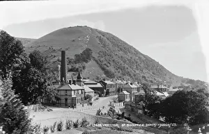 Ventnor: View of Ventnor and St. Boniface Down