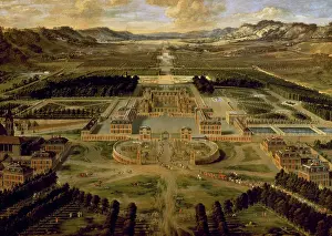 Patel: View of Versailles by Pierre Patel, Musee du Chateau