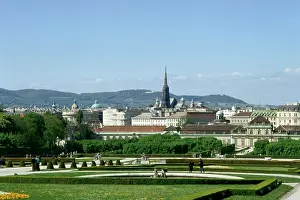 Landova: View of Vienna from the Belvedere Palace