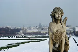 Landova: View of Vienna from the Blvedere Palace