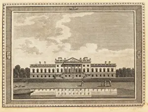 William Thornton: View of Wanstead House on Epping Forest, 18th century