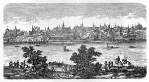 Warszawa: View of Warszawa Across the Vistula