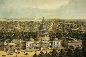 Legislature: View of Washington 1871