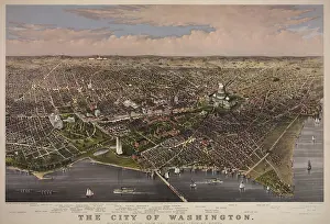 Gwgroup: View of Washington DC. 1880.?
