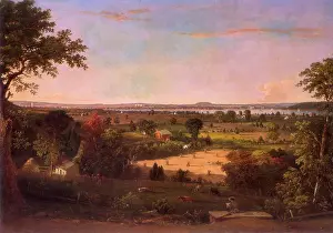 Maclise: View of Washington from the Virginia Shore