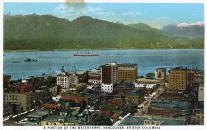 Vancouver: View of waterfront, Vancouver, British Columbia, Canada