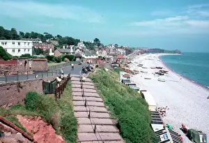 Budleigh: View from West Cliff, Budleigh Salterton