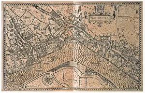 Dwellings: View of Westminster 1593