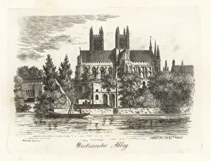 Topographer: View of Westminster Abbey, London, 1807