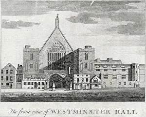 1750: Front View of Westminster Hall