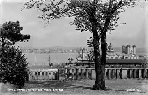 Weymouth: View of Weymouth from the Nothe Gardens