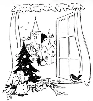 Sill: View through window