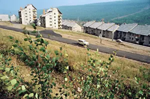 Zvyozdny: View on Zvyozdny settlement, 1984