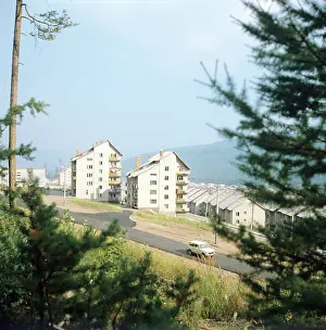 Zvyozdny: View on Zvyozdny settlement, 1984
