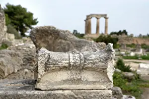 Peloppenese: Views Of The Archaeological Sites Of Corinth