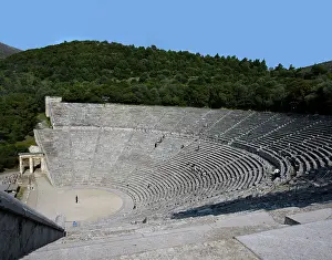 Epidaurus: Views of Epidaurus, Peloponnese, Greece