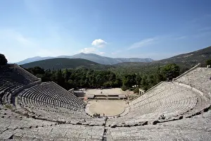 Epidaurus: Views of Epidaurus, Peloponnese, Greece