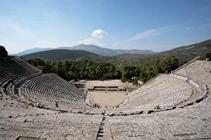 Epidaurus: Views of Epidaurus, Peloponnese, Greece