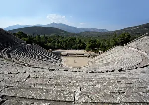 Epidaurus: Views of Epidaurus, Peloponnese, Greece