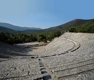 Epidaurus: Views of Epidaurus, Peloponnese, Greece