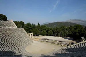 Epidaurus: Views of Epidaurus, Peloponnese, Greece