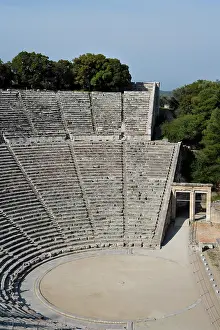 Epidaurus: Views of Epidaurus, Peloponnese, Greece