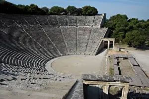 Epidaurus: Views of Epidaurus, Peloponnese, Greece