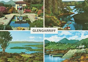 Glengarriff: Four views of Glengarriff, County Cork, Ireland