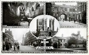 Stonebow: Five Views of Lincoln, Lincolnshire