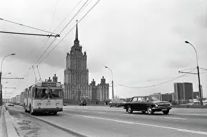 Trolleybus: Views of Moscow