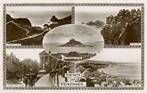 Michaels: Five views of Penzance, Cornwall