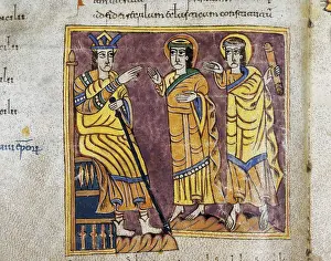 Chronicon: Vigilian or Albelda Codex. 10th c. Constantine