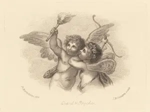 Amor: Vignette of Cupid and Psyche, 1800