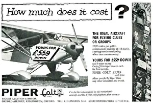 Vigors: Vigors Aviation Ltd For Piper Colt: Yours For 559 Down