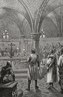 1312: VII Council of Tarragona, 1312. Session of the