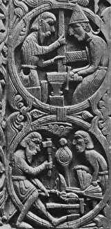 Hammering: Viking Blacksmiths Forge the Sword Gram, 12th Century